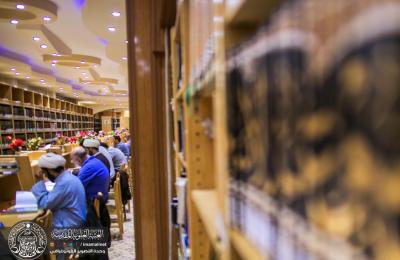 مكتبة الروضة الحيدرية توفر مئات الآلاف من الكتب والرسائل الجامعية والكتب الرقمية
