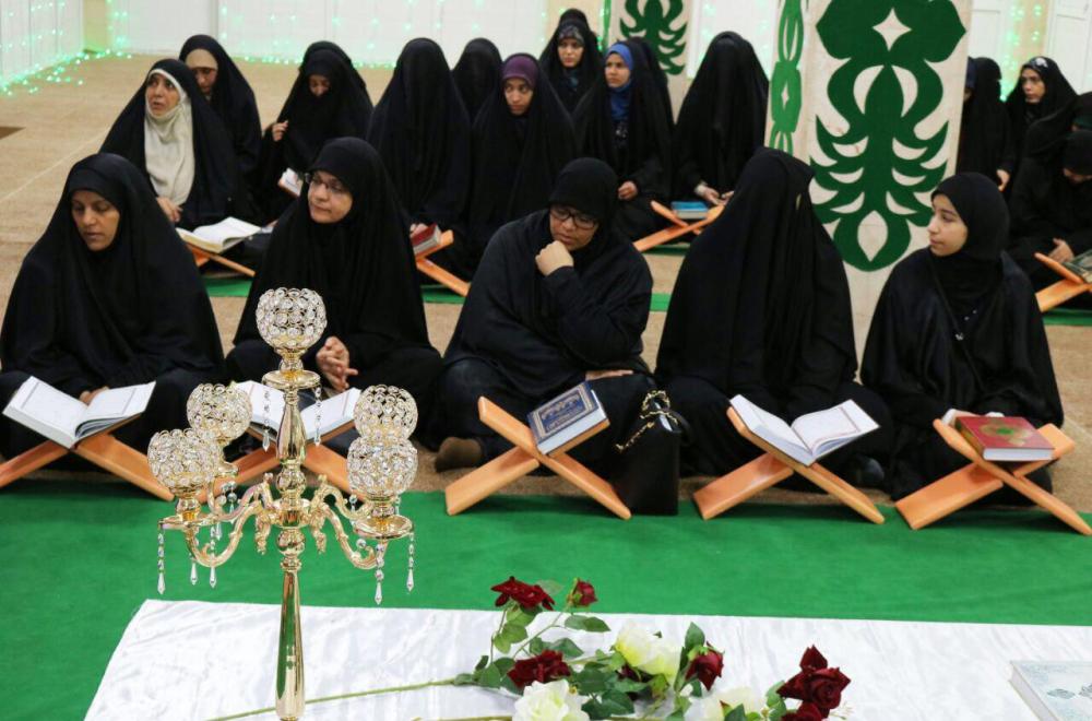 دار القرآن الكريم النسوي في العتبة العلوية المقدسة تستقبل وفدا قرآنيا من مملكة البحرين