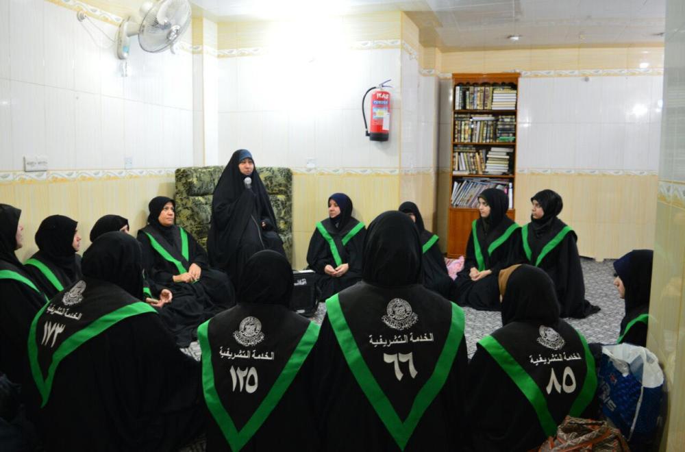 مركز فضة التابع الى قسم الشؤون النسوية في العتبة العلوية يستقبل اكثر من ١٠٠٠ متطوعة خلال شهر رمضان المبارك وأيام عيد الفطر