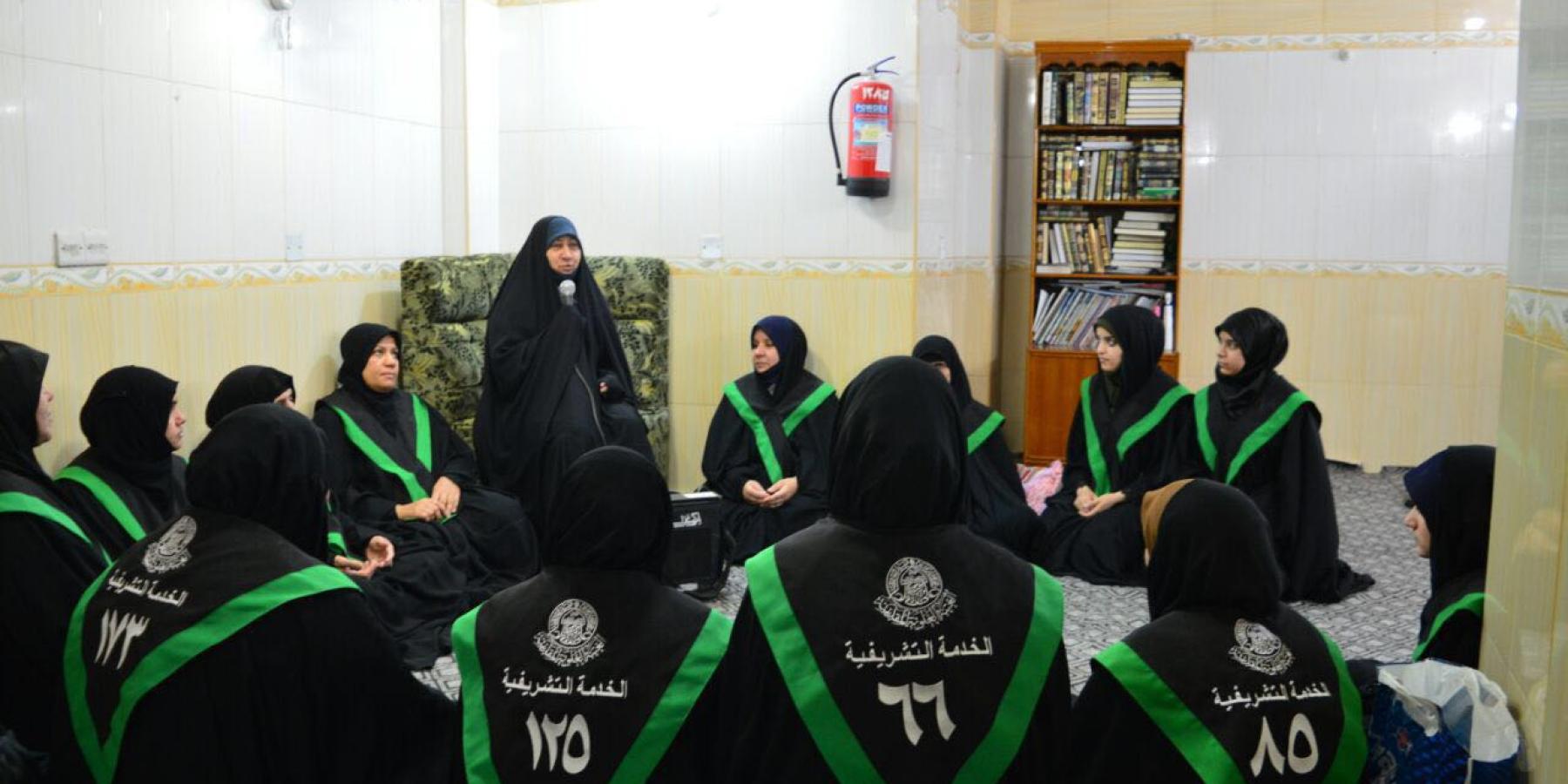 مركز فضة التابع الى قسم الشؤون النسوية في العتبة العلوية يستقبل اكثر من ١٠٠٠ متطوعة خلال شهر رمضان المبارك وأيام عيد الفطر