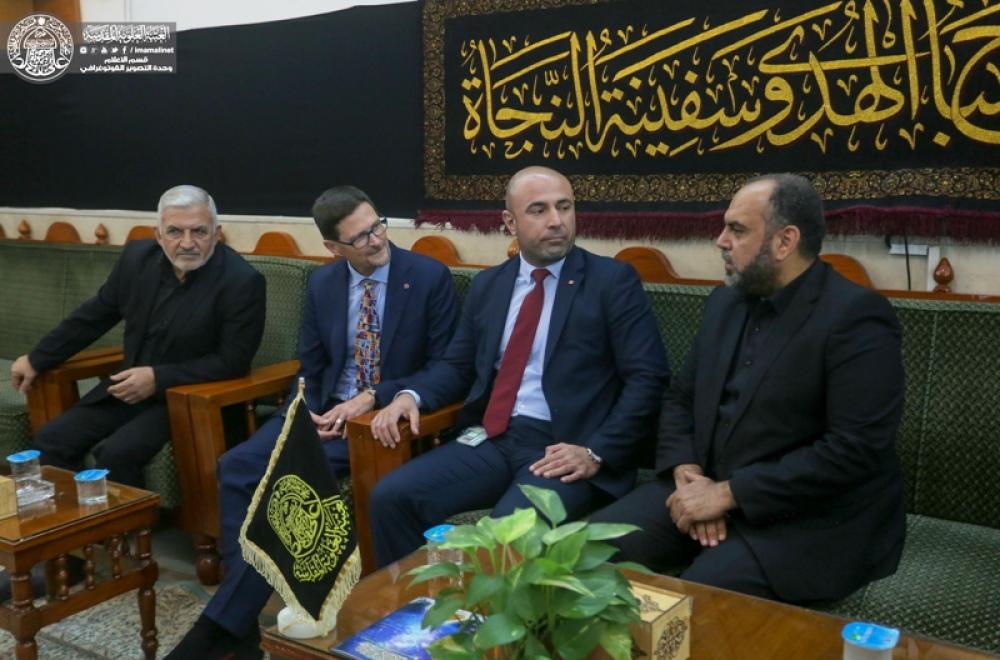 السفير الكندي الجديد في العراق : الإمام علي رمزٌ للإنسانية 