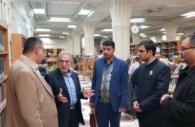 وفد مكتبة الروضة الحيدرية يزور عددا من المكتبات المهمة في الجمهورية الإسلامية الإيرانية