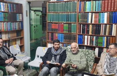 وفد مكتبة الروضة الحيدرية إلى الجمهورية الإسلامية الإيرانية يزور مكتبة أمير المؤمنين (عليه السلام) التخصصية