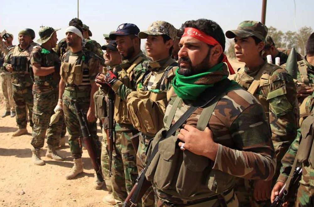 فرقة الامام علي القتالية تنشر قوات تابع لها في منطقة النخيب والفاضلية