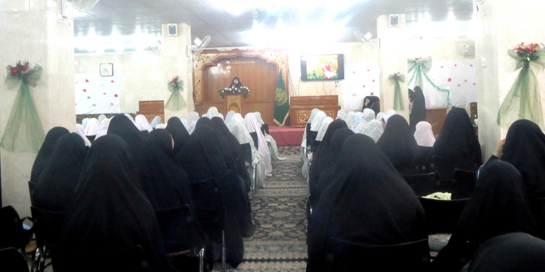 شعبة التعليم الديني النسوي تقيم حفل تتويج (95) فتاة بلغن سن التكليف الشرعي