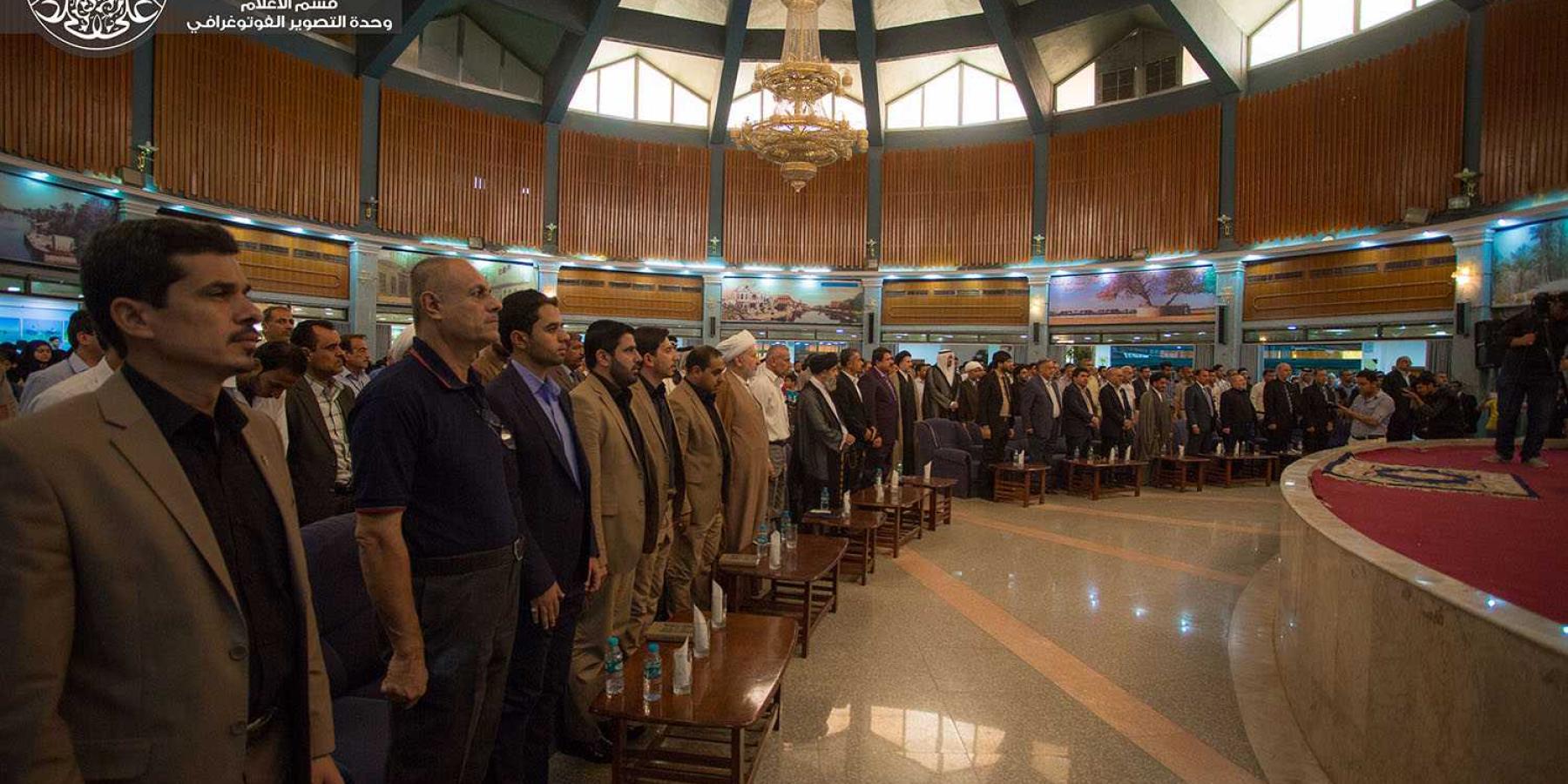 العتبة العلوية المقدسة تشارك في افتتاح فعاليات المحفل القرآني الوطني في البصرة
