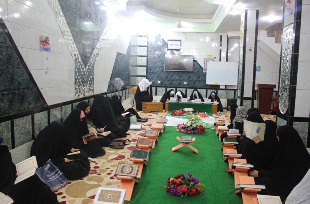 شعبة القرآن الكريم في العتبة العلوية المقدسة تطلق مسابقة الغدير القرآنية بمشاركة 100 حافظة