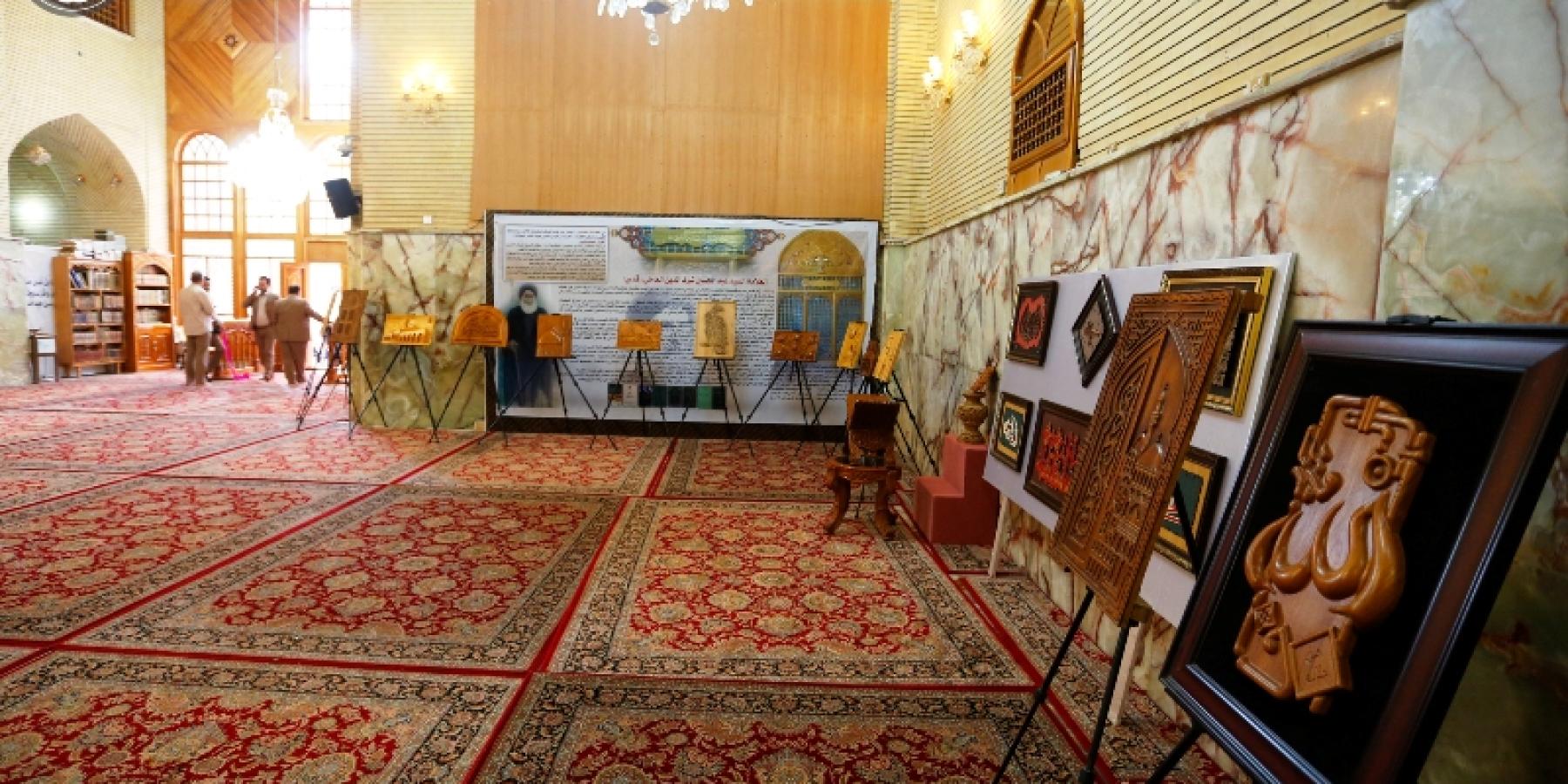 ضمن فعاليات مهرجان الغدير السنوي .. الأمين العام للعتبة العلوية المقدسة يفتتح معرض الأعمال الفنية والمقتنيات الأثرية
