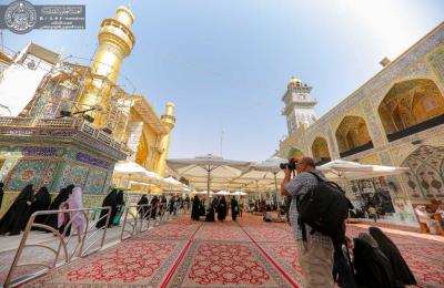 المصور العالمي "اورهان" .. أبهرتني المعالم الأثرية لضريح الإمام علي (ع)