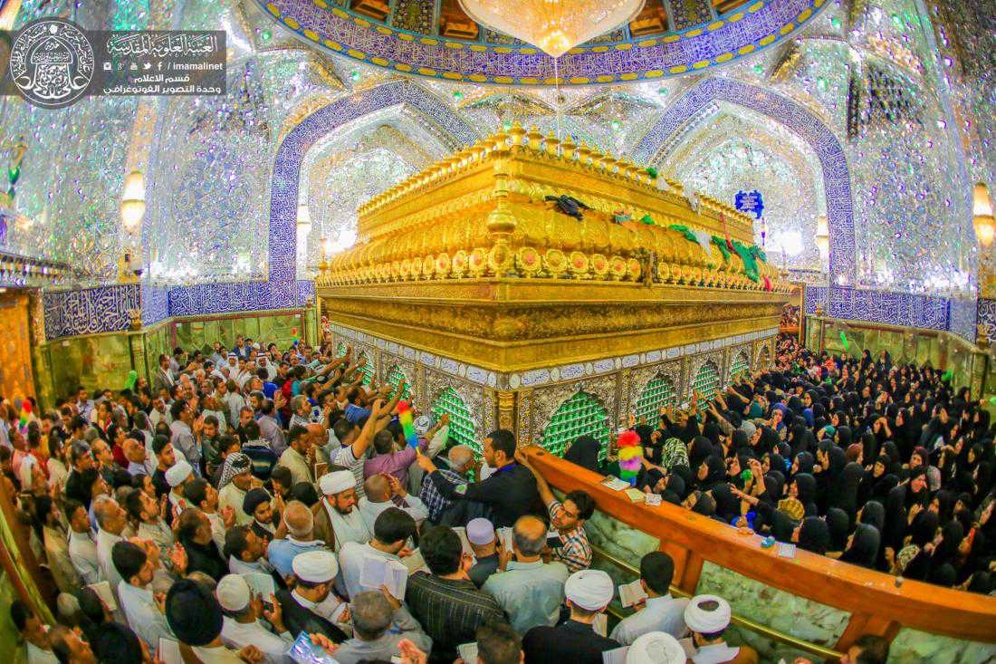 Multitudes of Pilgrims from around the Globe Head toward the Imam Ali (PBUH) Holy Shrine to Celebrate the Eid al-Ghadeer