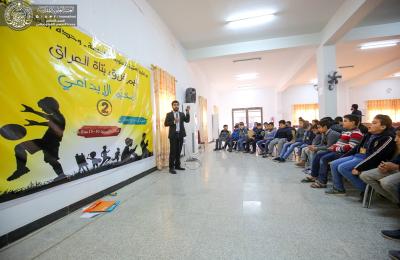برعاية العتبة العلوية وفريق بناة العراق .. اختتام فعاليات مخيم الطفل الإبداعي الثاني