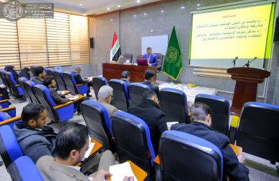 شعبة تنمية الموارد البشرية تقيم دورة تدريبية تخصصية للتعريف بأسلوب المخاطبات الرسمية