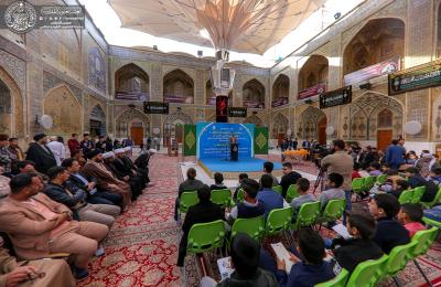 قسم الشؤون الدينية في العتبة العلوية المقدسة يختتم دورة (فتية خير البرية)