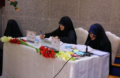 شعبة القرآن الكريم النسوية تقييم مسابقة قرآنية وطنية في الحفظ والتلاوة والتفسير