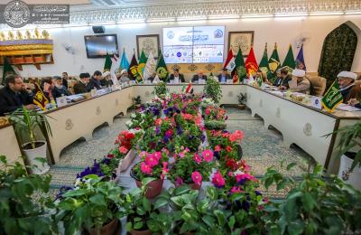 ملتقى العتبات المقدسة والمزارات الشريفة في العتبة العلوية المقدسة يستكمل الجوانب الرئيسة للتحضير للمؤتمر العام في العتبة الكاظمية المقدسة