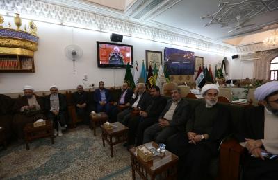 إدارة العتبة العلوية المقدسة تحتفي بممثلي العتبات المقدسة والمزارات الشريفة في ختام جلسات الملتقى الفكري السادس