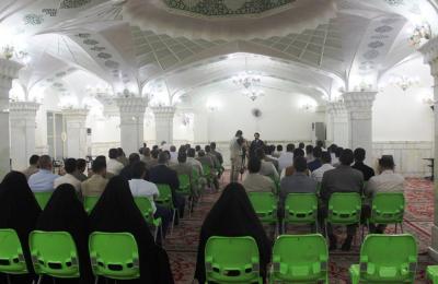 قسم الشؤون الدينية في العتبة العلوية المقدسة يواصل برنامجه التثقيفي للمنتسبين  