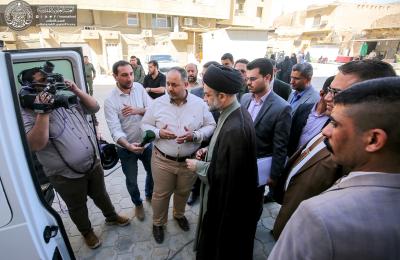 الكوادر الهندسية والفنية في فضائية العتبة العلوية المقدسة تنجز تجهيز عجلة البث المباشر (SNG) بمباركة رئيس ديوان الوقف الشيعي