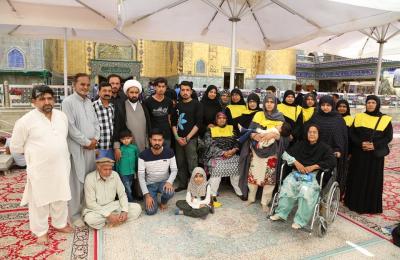قسم الشؤون الدينية في العتبة العلوية المقدسة يستقبل وفداً من دولة باكستان