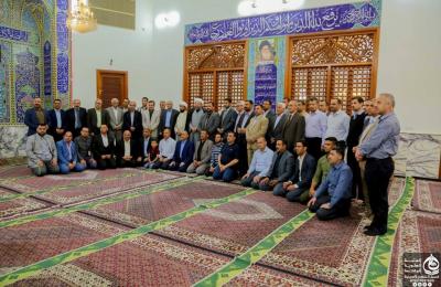 النخبة الجامعية بمحافظة ديالى في ضيافة العتبة العلوية المقدسة
