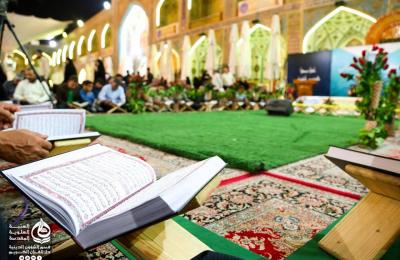 دار القرآن الكريم في العتبة العلوية تطلق سلسلة من المحافل القرآنية في ذكرى الولادات الرجبية