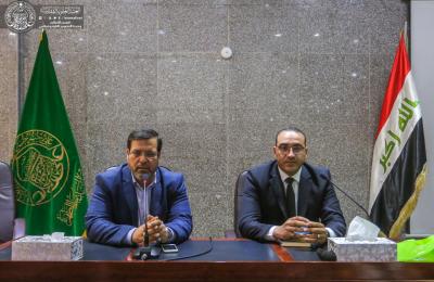 العتبة العلوية المقدسة تحتضن الاجتماع الدوري لمدراء اعلام الدوائر الحكومية في محافظة النجف الاشرف