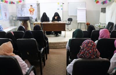 شعبة التعليم الديني النسوي في العتبة العلوية تطلق برنامجها الثقافي الفقهي للكوادر الطبية في المحافظة