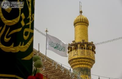 العتبة العلوية المقدسة تنشر مظاهر الزينة والفرح بمناسبة ولادة الأقمار المحمدية