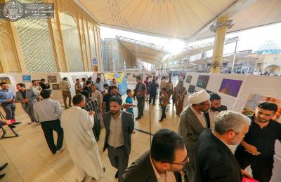 قسم الإعلام في العتبة العلوية يفتتح معرضه الفوتوغرافي على هامش الملتقى الإعلامي المهدوي السنوي