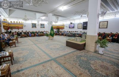 وفد مؤسسة تسنيم التركية يتشرف بزيارة مرقد أمير المؤمنين (عليه السلام)
