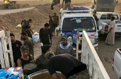 مبلغو العتبة العلوية في لجنة الإرشاد يواصلون الإشراف على مواكب الدعم اللوجستي للمجاهدين المرابطين في شهر رمضان المبارك