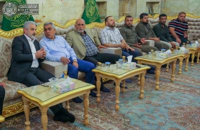 الأمين العام للعتبة العلوية المقدسة يستقبل مدير عام شركة توزيع المنتجات النفطية