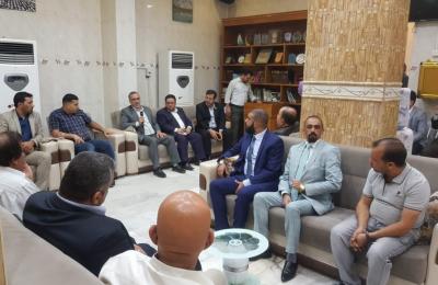 قسم الاعلام في العتبة العلوية يشارك في الأمسية الرمضانية التي أقامتها أمانة مسجد الكوفة