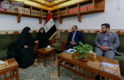 وفد من كلية التربية بجامعة الكوفة يتشرف بزيارة العتبة العلوية المقدسة ويبحث سبل التعاون المشترك بين الجانبين