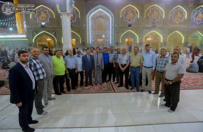 المجلس العربي للاختصاصات الطبية: زيارة مرقد الإمام علي (عليه السلام) نستذكر بها المجد والانتصار الإسلامي الذي نعيش بظلاله اليوم