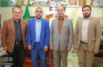 مدير المركز الوطني لعلوم القرآن يزور دار القرآن الكريم في العتبة العلوية المقدسة