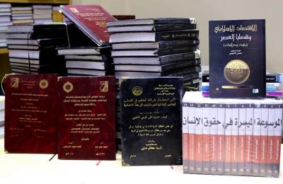 وفد من مكتبة الروضة الحيدرية يزور جامعة ديالى لبحث سبل التعاون العلمي والثقافي