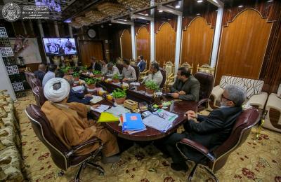 الأمين العام للعتبة العلوية المقدسة يشيد بدور قسم الإعلام في العتبة المقدسة