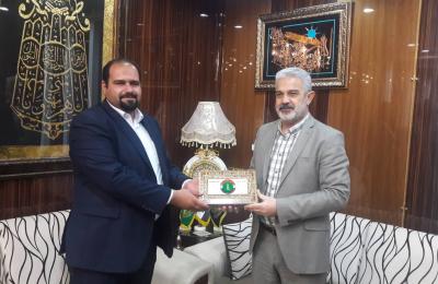 الأمين العام للعتبة العلوية المقدسة يثمن مشاركة إدارة مشروع فدك الزراعي الاستثماري في معرض الزهور  السنوي بسوريا