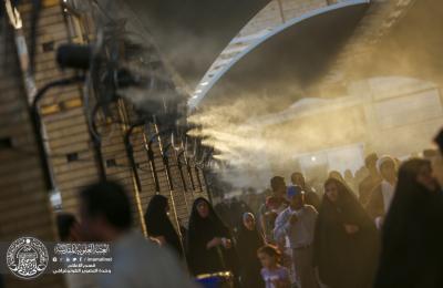 قسم التشغيل في العتبة العلوية المقدسة يقدّم مشاريع متعددة لخدمة الزائر الكريم