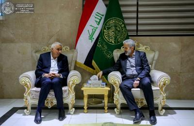 الأمين العام للعتبة العلوية المقدسة يستقبل المدير التنفيذي لمطار النجف الأشرف الدولي