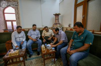 مسؤول شعبة المراقبة والاتصالات في العتبة العلوية يبحث مع وفد هيأة الاعلام والاتصالات آلية التعاون المشترك