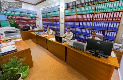 قسم الشؤون الإدارية مفصل هام من مفاصل العتبة العلوية المقدسة