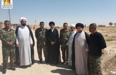 لجنة الإرشاد والتعبئة تقدم الدعم اللوجستي وتنقل توصيات المرجعية الدينية لقوات الحشد الشعبي في تلعفر