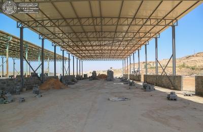 المباشرة بمشروع تأهيل قسم الورش التابع إلى العتبة العلوية المقدسة 