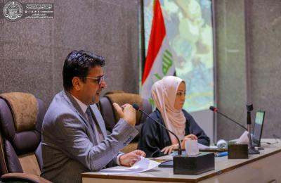 العتبة العلوية المقدسة وبالتعاون مع تربية محافظة النجف الاشرف تقيم ورشة لتوعية الشباب من خطر المخدرات