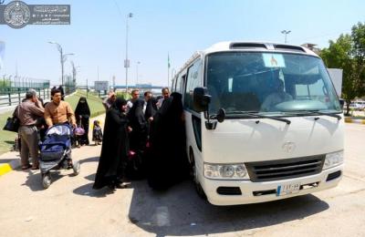 قسم الآليات في العتبة العلوية المقدسة يستنفر جهوده لخدمة الزائرين خلال أيام عيد الأضحى المبارك