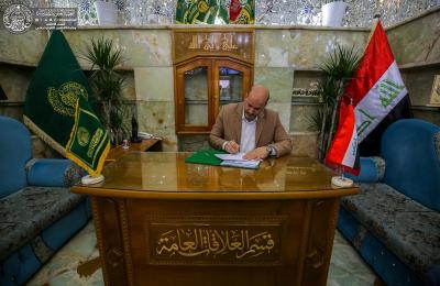 قسم العلاقات العامة في العتبة العلوية المقدسة.. جهود كبيرة لخدمة مرقد أمير المؤمنين (عليه السلام) وزائريه الكرام