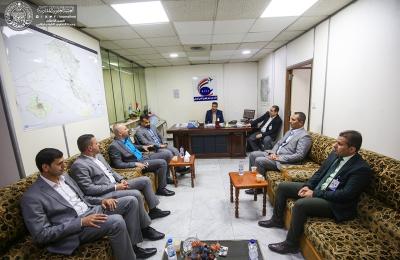 قسم العلاقات في العتبة العلوية المقدسة يباشر بتوجيه الدعوات لمهرجان الغدير السنوي