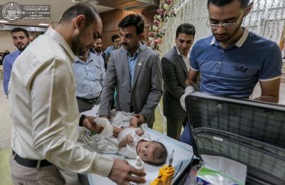ضمن فعاليات الغدير السنوي السابع .. حملة ختان جماعي للأطفال برعاية العتبة العلوية المقدسة